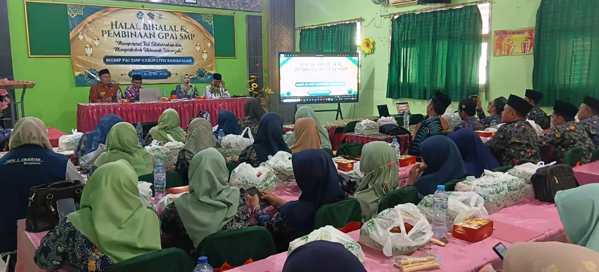 Halal Bihalal dan Pembinaan GPAI SMP se-Kabupaten Bangkalan Perkuat Sinergi dan Profesionalisme Guru PAI
